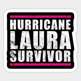 Hurricane Laura Survivor Sticker